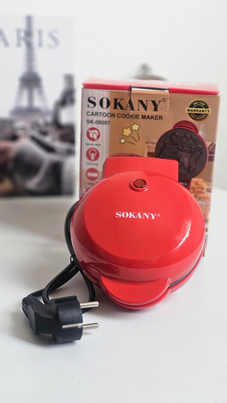 وافل ساز کوکی ساز طرح ماشین سوکانی مدلSK-08097