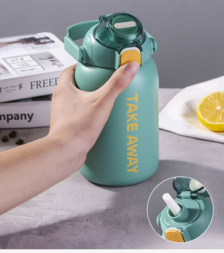 قمقمه فلاسکی 850 میل نی دار TAKE AWAY
