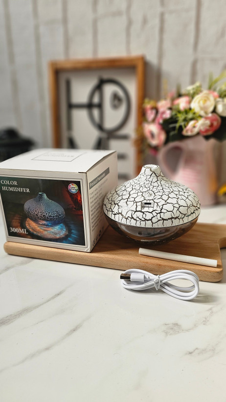 دستگاه بخور سرد مدل ZJ-131 ظرفیت ۳۰۰ میلیلیتر با نور RGB