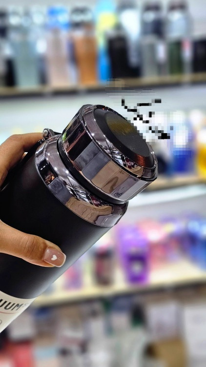 فلاسک استیل دماسنجدار ۱ لیتری ضدزنگ