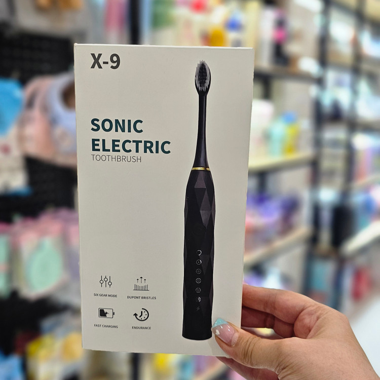 مسواک برقی شارژی ۶ حالته X-9 SONIC ELECTRIC