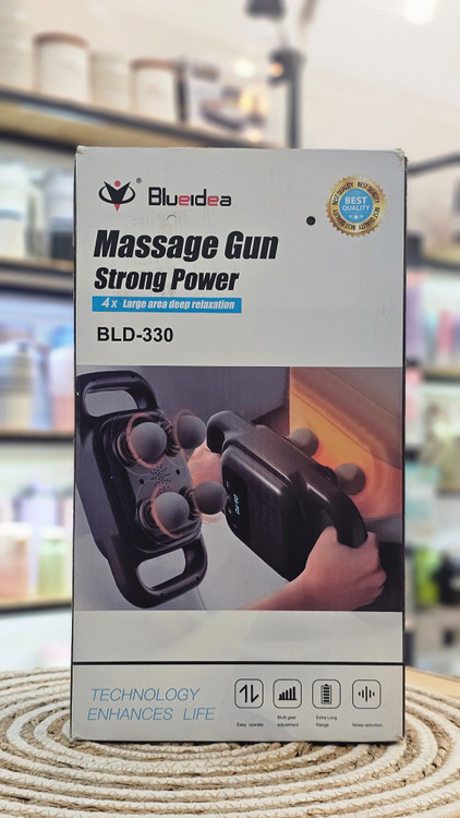 ماساژور حرفه ای 4 سر بلوایدیا مدل Massage Gun Strong power BLD-330