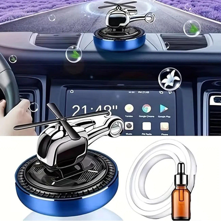 خوشبو کننده ماشین خورشیدی کارلوکس Carlux HELICOPTER طرح هلیکوپتر