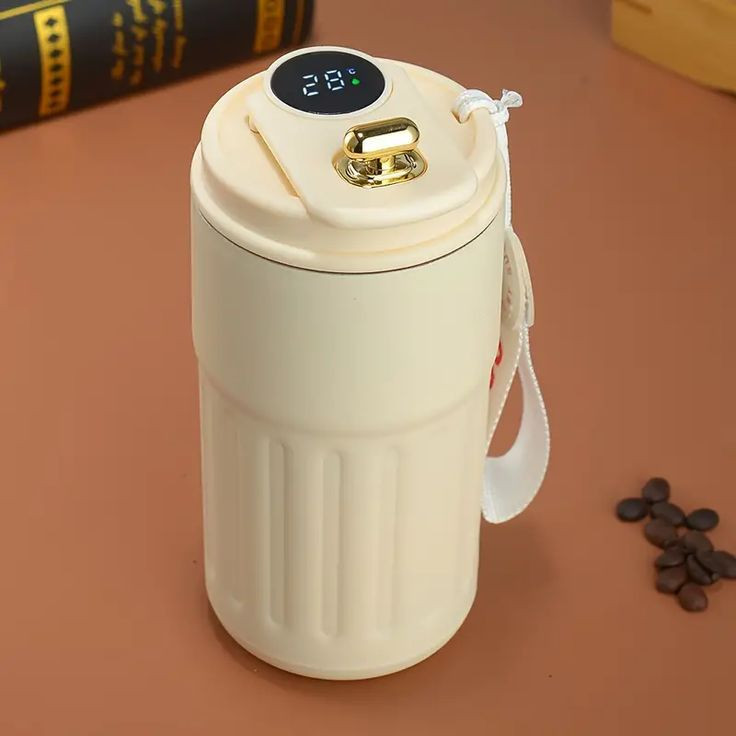 تراول ماگ لاکچری هوشمند(دماسنج دار) برند COFFEE