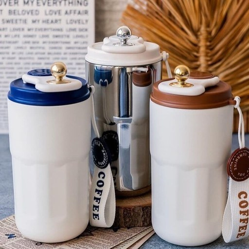 تراول ماگ لاکچری هوشمند(دماسنج دار) برند COFFEE