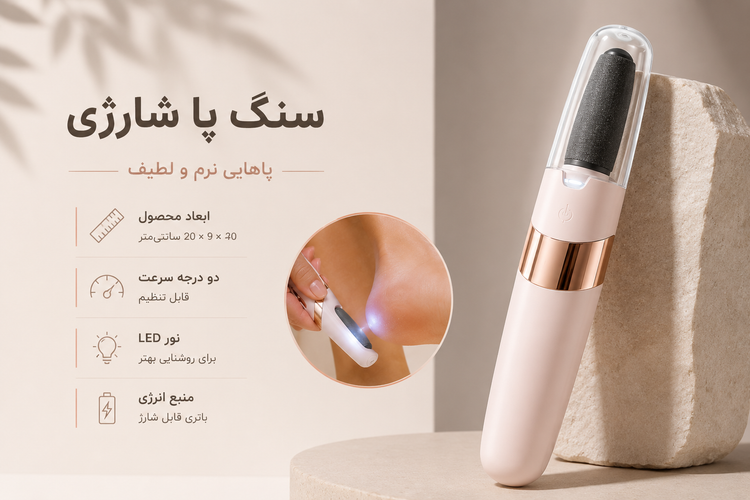 سوهان و سنگ پا شارژی XG-P8020